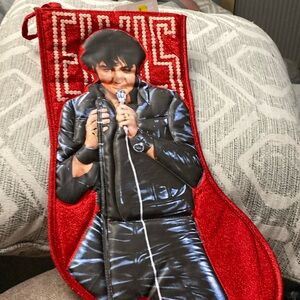 Elvis Presley Christmas Stocking